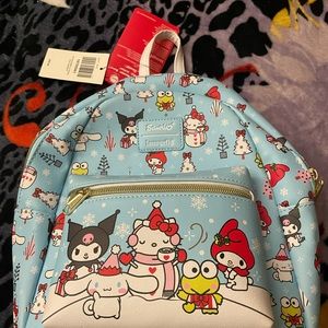 Hello Kitty and friends Christmas backpack| Hello kitty keroppi my melody kuromi